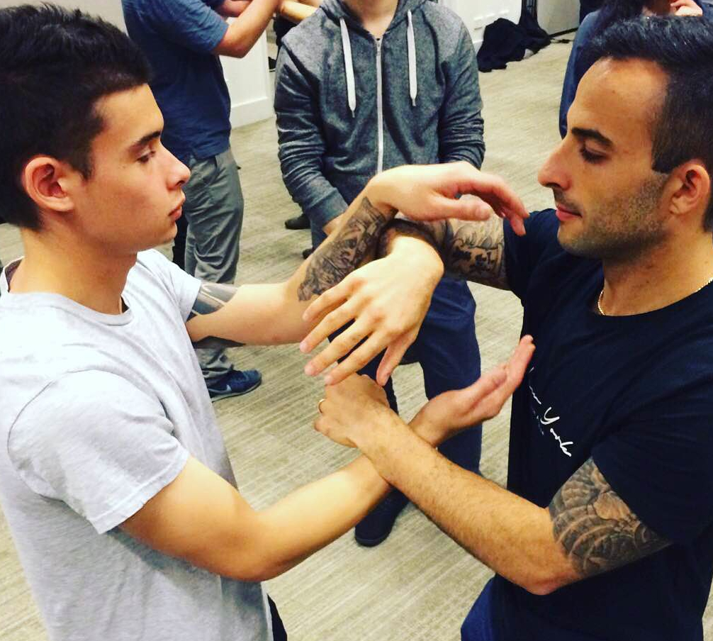 Raw Wing Chun - Chi Sau - Adam Nurdin and Nima King 