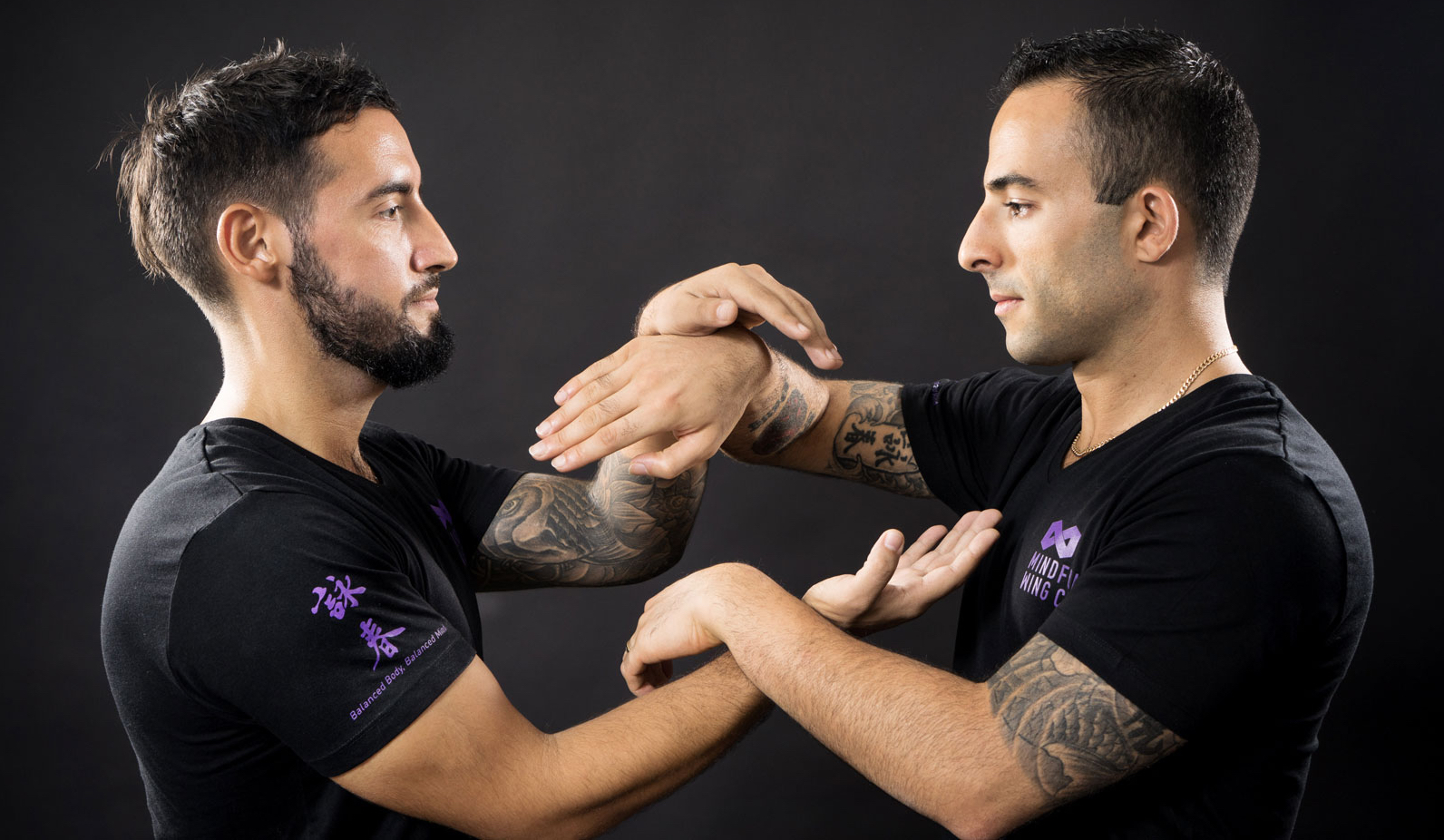 sifu nima king - sifu sebastian soza - mindful wing chun - chi sau